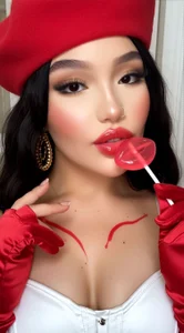 CatalinaLopez_ Valentine's Day gets interesting when the date is me. 💋✨ Kuva 2