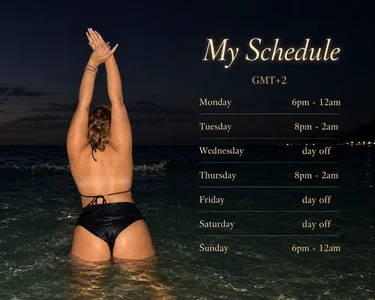MarySherry My schedule 🥰 Foto