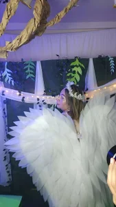 MaylinRosse_ She left heaven for one night of pleasure. Her wings still shine, but her eyes whisper sin. ✨ Pic 4