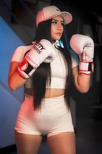 Boxing de Scarlett_Kiiss  3 Imagens