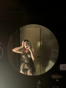 Lexie-red in my bathroom Pic 2