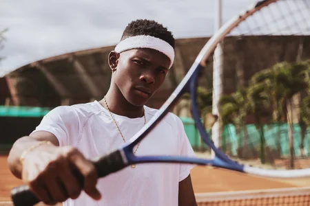 Playing tennis😏 de JacksonMuller_  2 photos