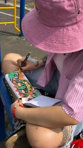 walking through the park de Luna_Blooms Foto