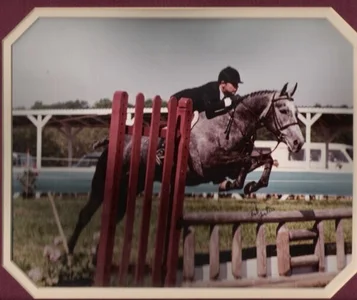 SwordStallionVibes Early equestrian me 🐴💓 Foto