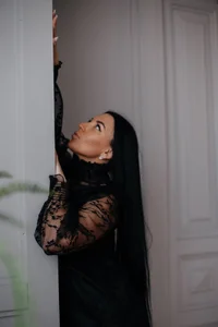 blackberry_star LATEX HIGH HEELS BOOTS BRUNETTE FEMDOM MISTRESS DOMINATION LEATHER Foto 5