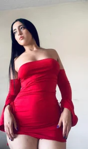 ivorynoirvestido rojo Bild 2
