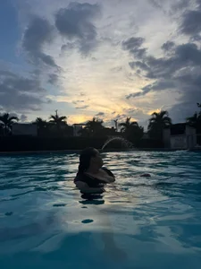 Blair_BigTits Pool Day💙💦 Pic 3