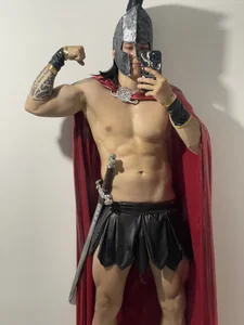 my spartan costume od Muscle_King_Cum  2 snímek
