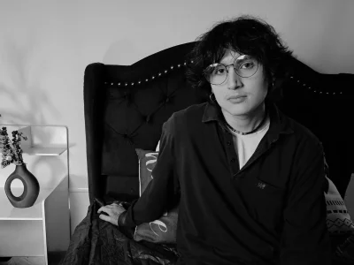 Stolas_ Black and white Foto 5