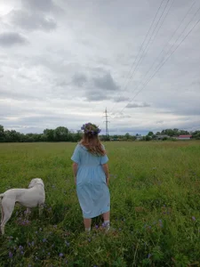 Little_Lilia resting on nature slika