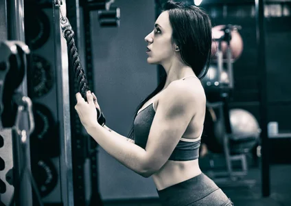 BritishandBrunette Gym Bunny Pic 3