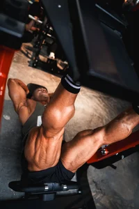 Travis_lenox_ Post show GYM PUMP Pic