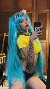 Ivy_Byte Miku Brasileña🩵 Foto