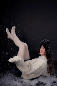DreamVikky's Snowy Day Sex Photo 8