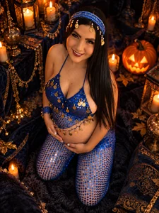 AnithaaYork Blue halloween 2026 Bilde 7