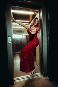 the girl in the elevator 🍾 de AnaCarrera Foto 6