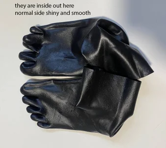 auroralatexprincess Gloves & toe socks Pic 7