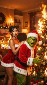 You wanna be my Grinch? 💚 od ArianaDumont  3 snímek