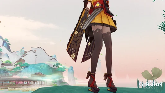 ur_geekgirl Aesthetics of women's legs from Genshin Impact Pic