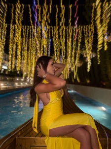 EllenKarter Yellow dress 🤩 Pic 6