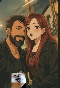 OldManAndGirlishLady Public Pic 7