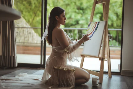 nathalie_rivers: Creative moment ( фото)