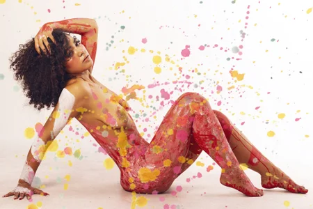 vahiolet_fuentes Paint my body Pic 4