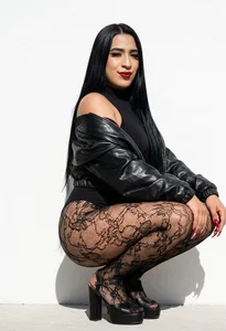 Evang_hot Sensual black outfit🔥🖤 Pic 5