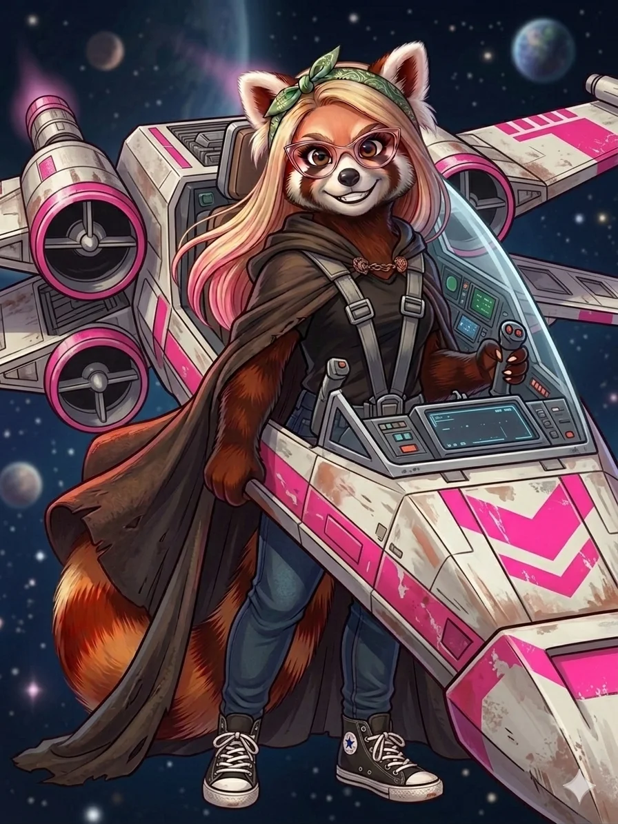 Furry persona Red Panda de Blakelytgirl  Imagens