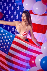 may_wood 4th July 💙 Pic 4