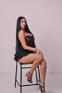SalmaJade Lace, red lips, and a little edge Pic