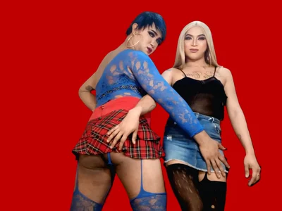 Incredible_Shemale with my slave tgirl Kuva 7