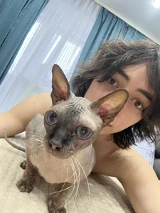 me n cat de AlanReckless  4 photos