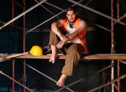 VittorioMontessori Construction Worker Foto