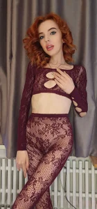 terry_gardner24 Burgundy outfit Pic 2