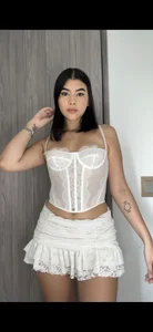 IN WHITE LIKE THE LITTLE ANGEL THAT I AM😇🪽😏 de Julieta_Hornyx  6 Imagens