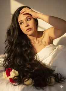 aimee_fordd ❤️ The skin wakes up before the sun... a touch, a breath that mixes with mine 👄❤️‍🔥 Pic 2