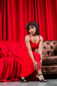 Ebony_love07 Girl in red รูป  3