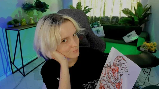 BethanyCloud I'm drawing with you on the stream Poză 3