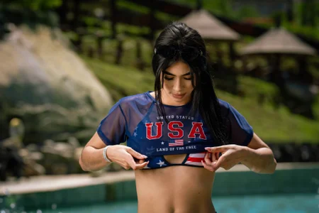 Celestee4 Happy Independence Day!💙❤️🤍 Pic 8