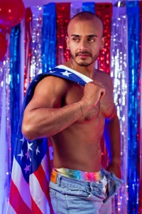 magnusclark With the flag wandering and my attitude to the limit !!!!! July 4 !!!! Foto 3