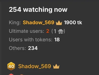 swt_shadow SHADOW KING 👑👑 Thank you so much for loving me 😘😍🥰😘👑❤️🎁🎁 Billede 4