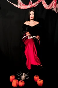 Morticia A. Addams ⚔️🌹🕸️ de AlannaGil  2 Imagens