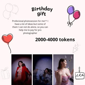 TinniAngel 🎁 🎉 For those asking how you can make my birthday extra special, I've created that wish set ♥️ Pic 5