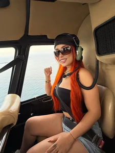 MadelineFox Helicopter in Brazil Pic 4