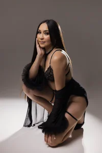 Zdjęcia AlissaJoness Black lingerie🖤:  5