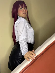 Mikasa_Horny BEAUTIFULL MAKIMA Pic 9