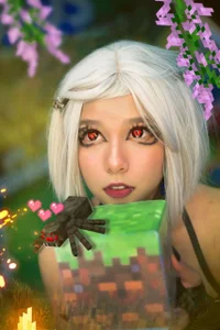 Zdjęcia evybubbles Cosplay Minecraft Spider:  3