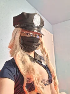 Sandrasaa Costume cop officer Immagine  3