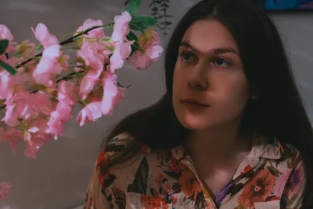 Nancy_Sun_ In floral print Pic